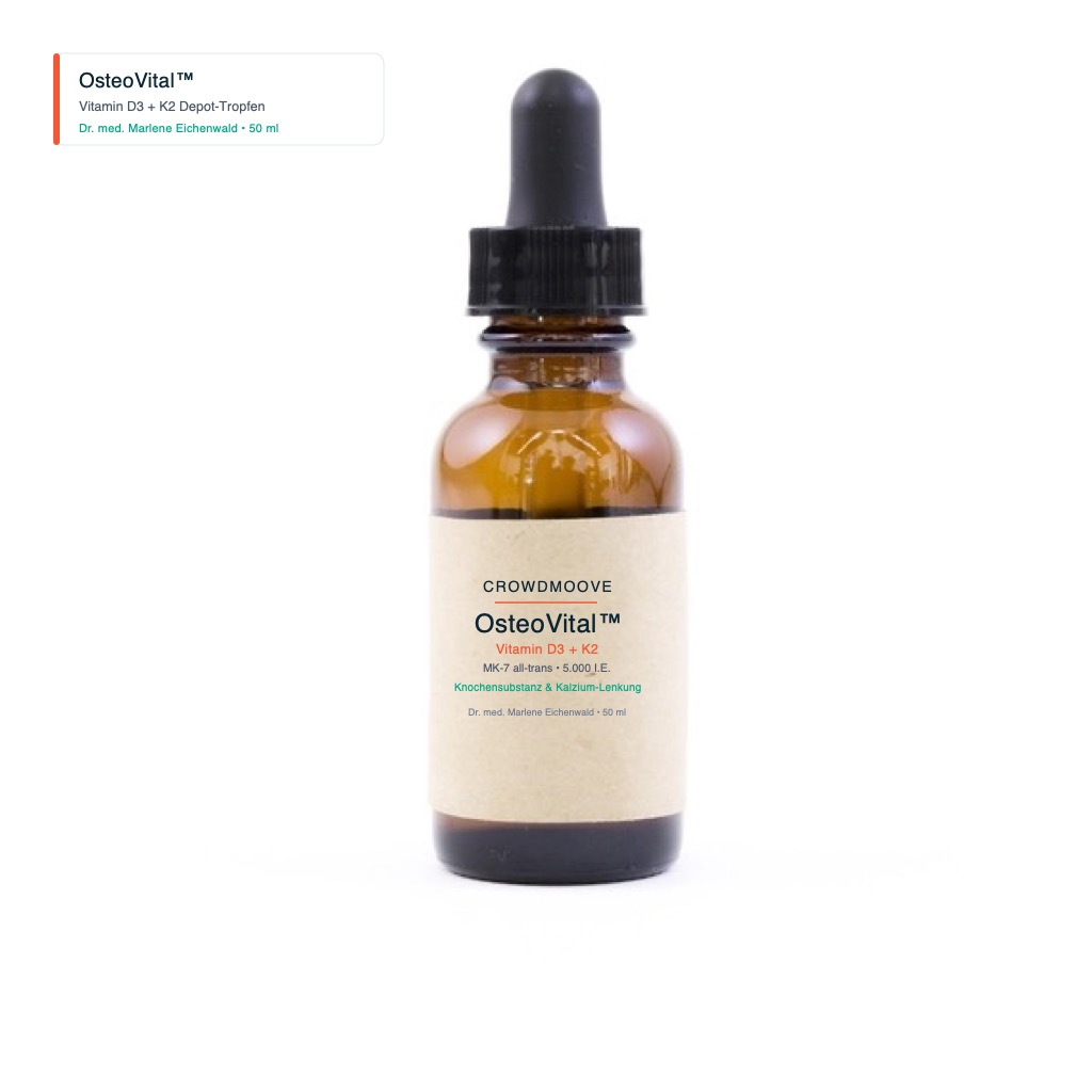 OsteoVital Vitamin D3 + K2 Tropfen